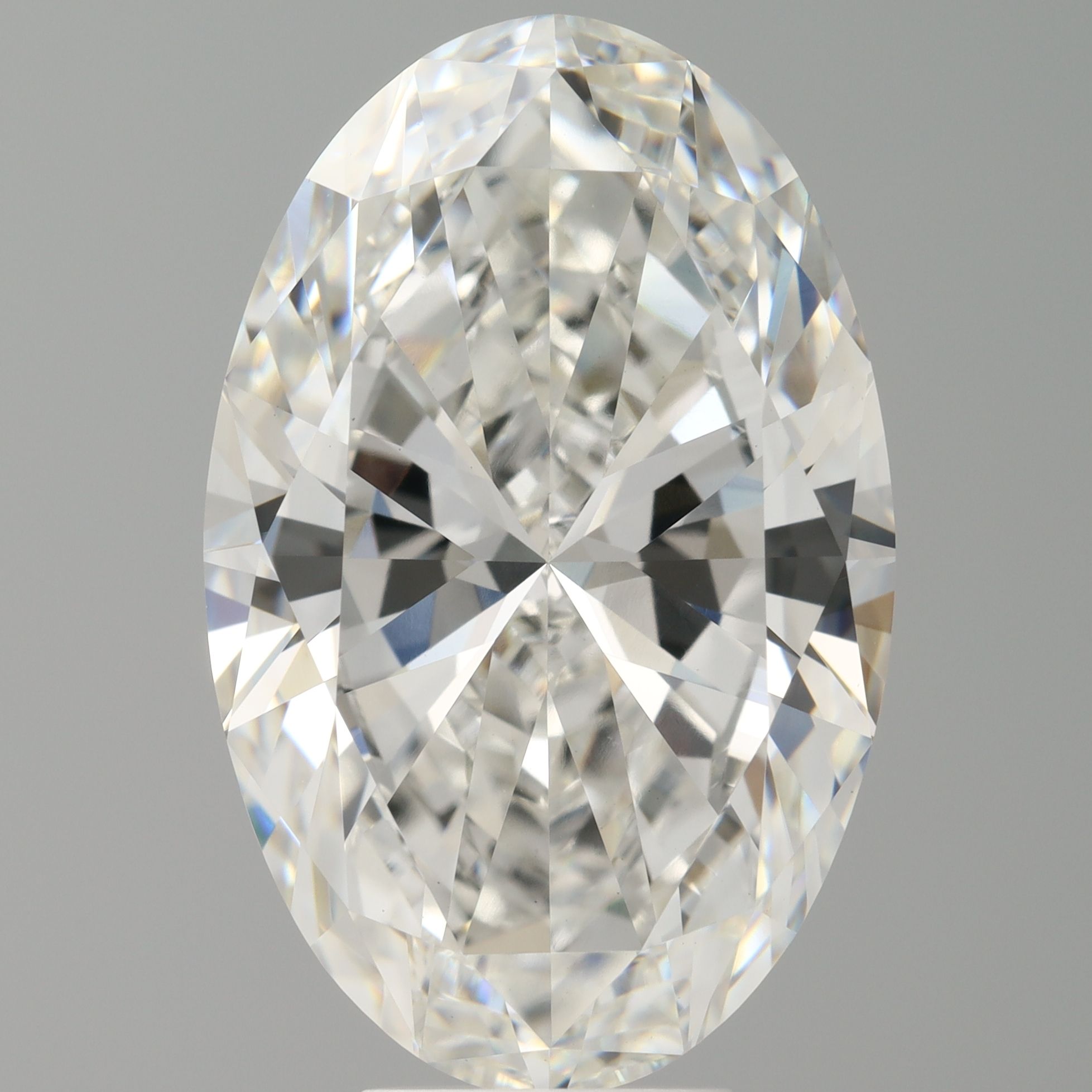 8.01 ct. oval Lab Grown Diamond front image