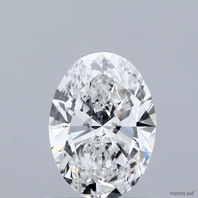1 ct lab-grown Oval Diamond