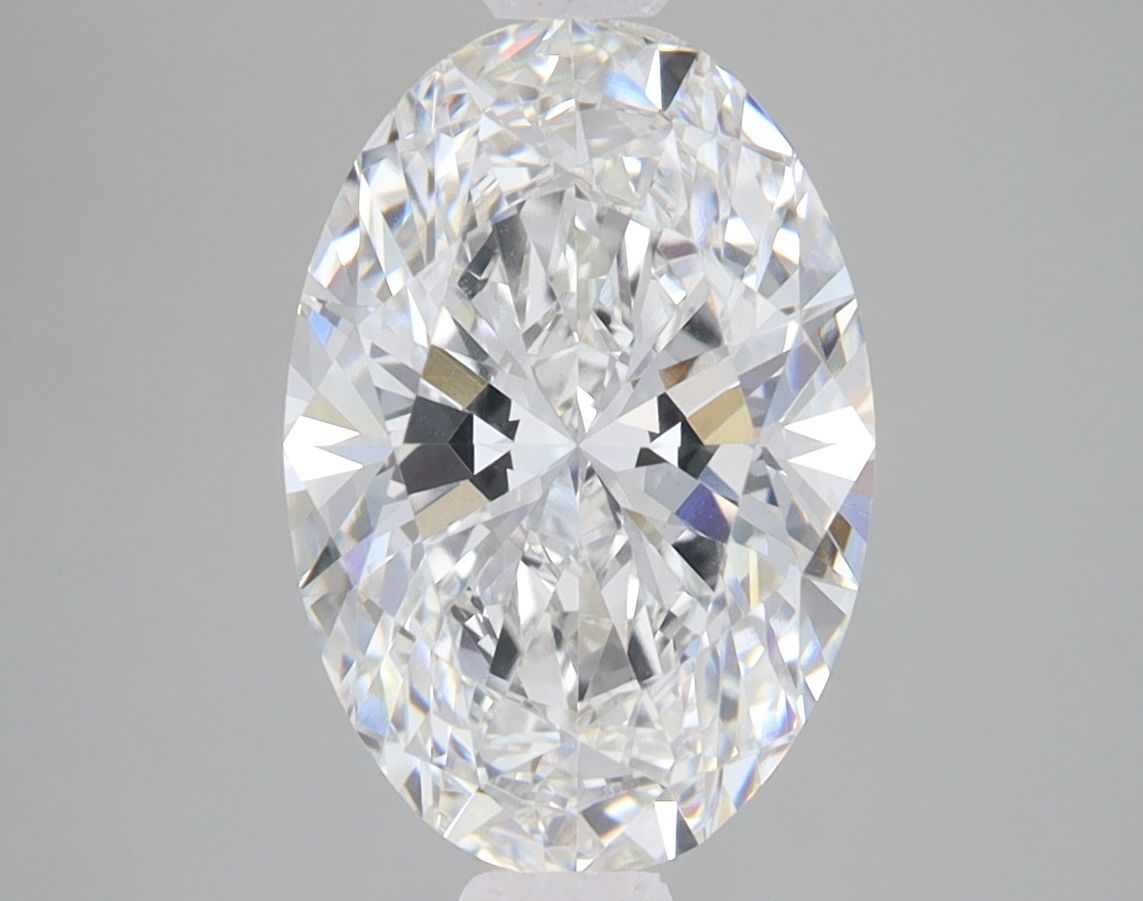 3.03 ct. oval Lab Grown Diamond front image