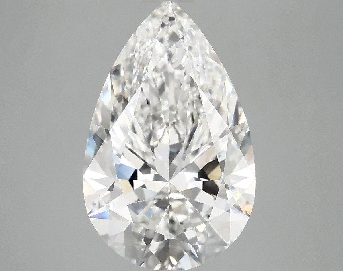 4.10 ct. pear Lab Grown Diamond front image