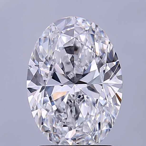 2.09 ct. oval Lab Grown Diamond front image