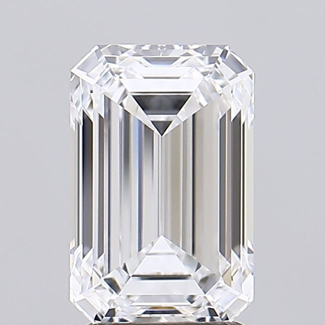 2.84 ct. emerald Lab Grown Diamond front image