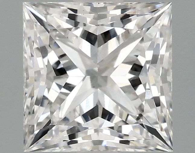2.10 ct. princess Lab Grown Diamond front image
