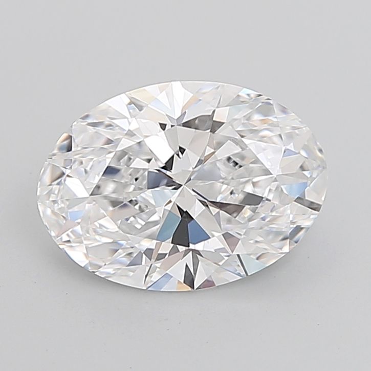 5.27 ct. oval Lab Grown Diamond front image