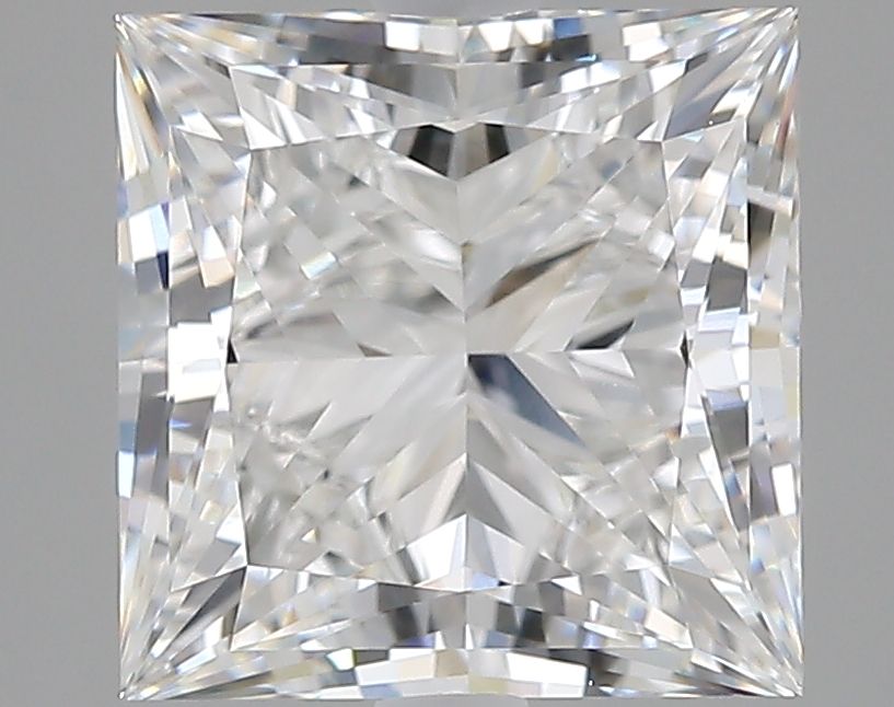 4.07 ct. princess Lab Grown Diamond front image