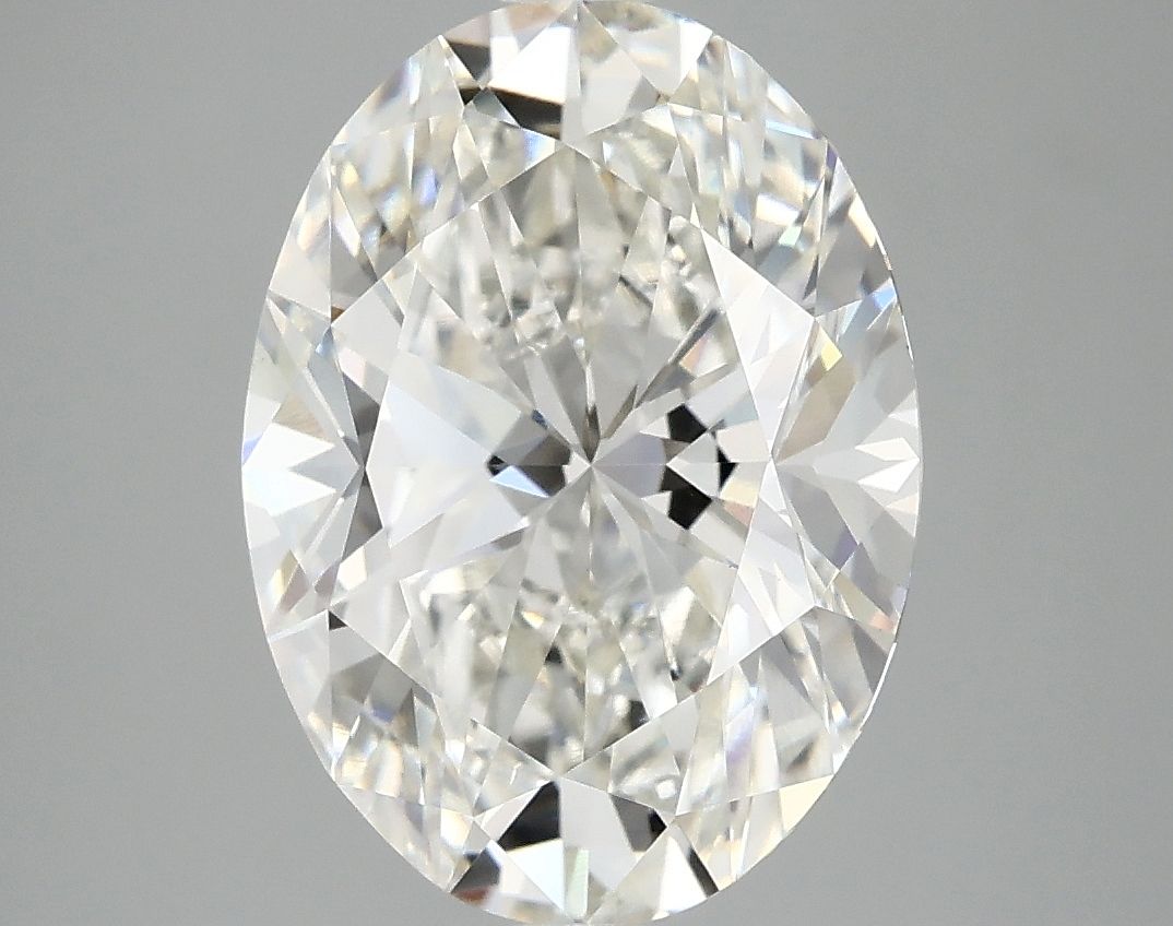4.10 ct. oval Lab Grown Diamond front image