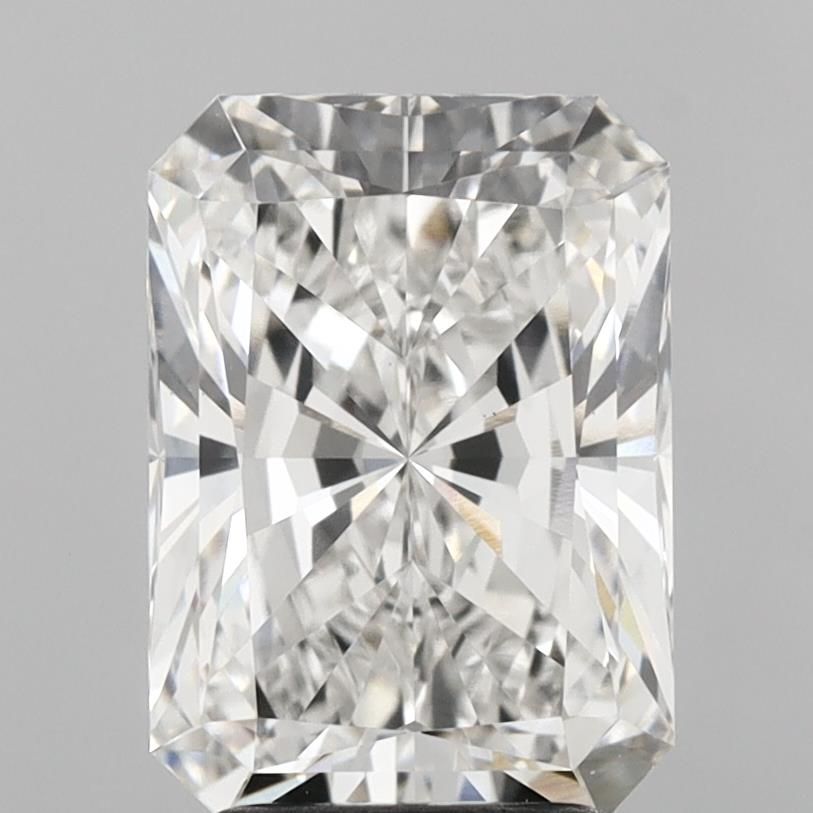 3.01 carat f VVS2 EX Cut IGI radiant diamond