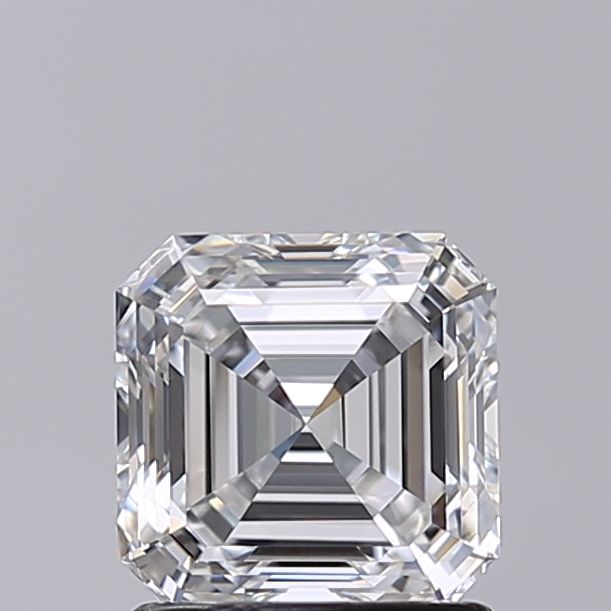 1.42 ct lab-grown Asscher Diamond