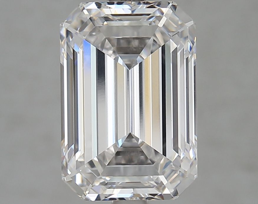 4.09 ct. emerald Lab Grown Diamond front image