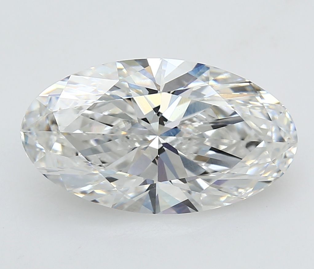 5.01 ct. oval Lab Grown Diamond front image