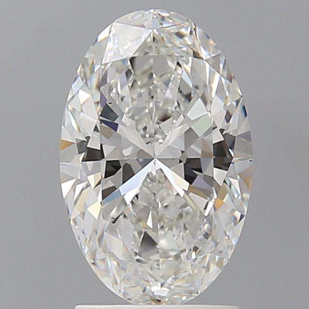 2.09 ct. oval Lab Grown Diamond front image
