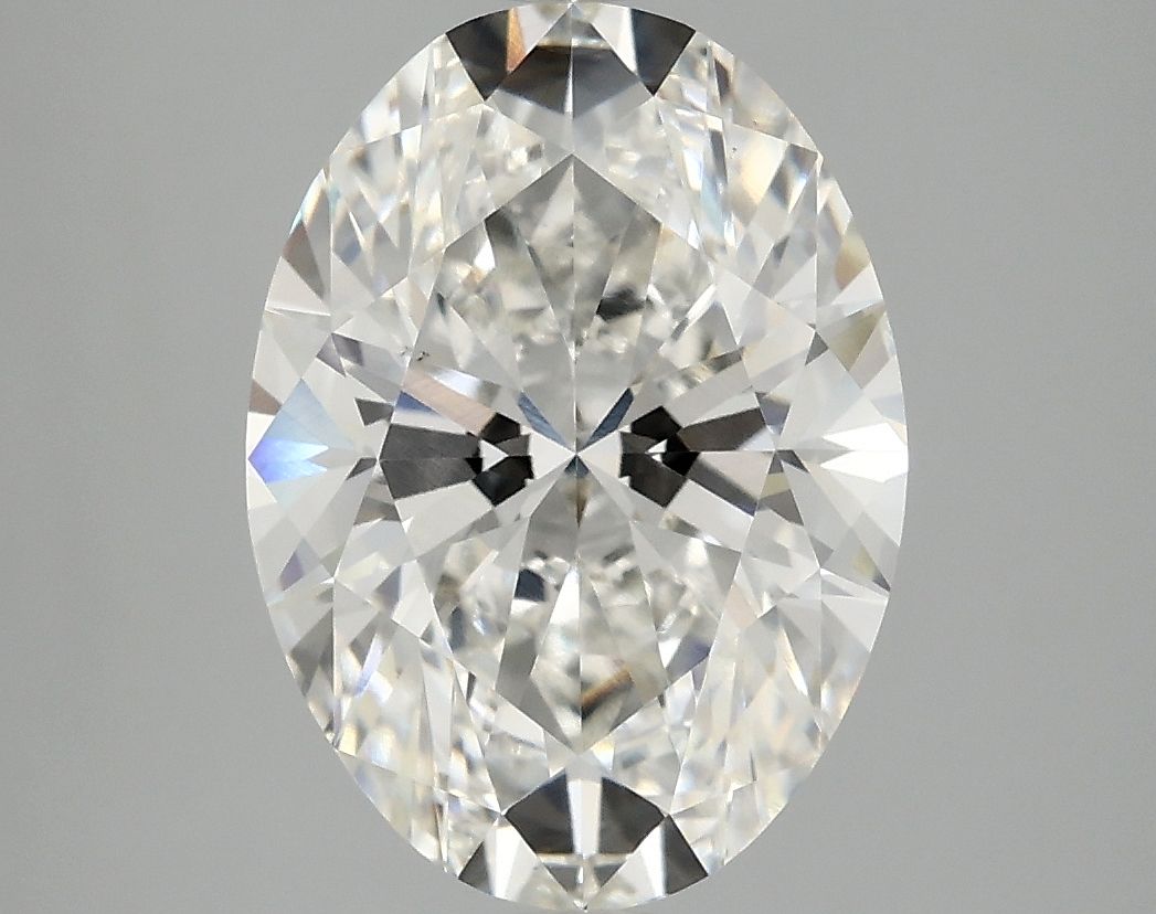 3.85 ct. oval Lab Grown Diamond front image