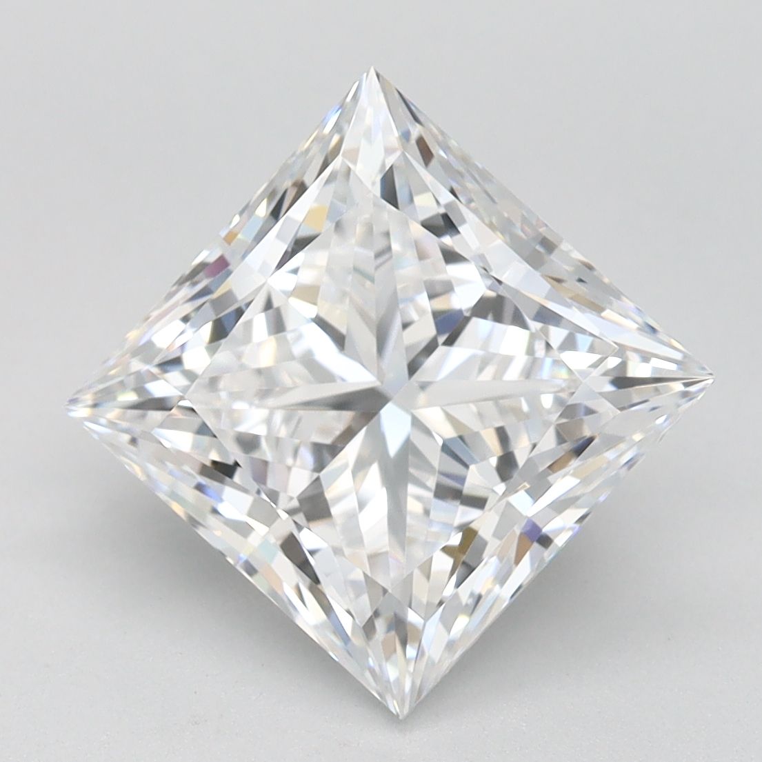 3.13 ct. princess Lab Grown Diamond front image