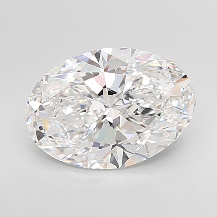 5.02 ct. oval Lab Grown Diamond front image