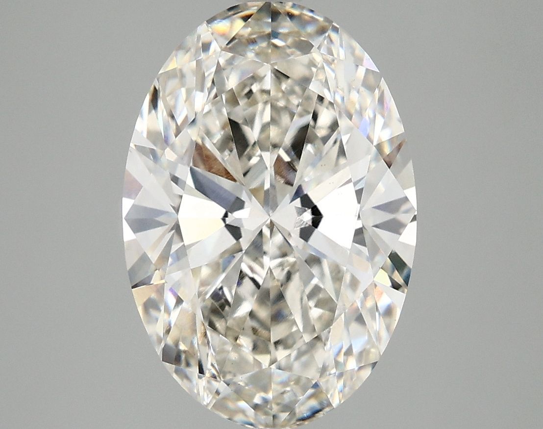 3.96 ct. oval Lab Grown Diamond front image