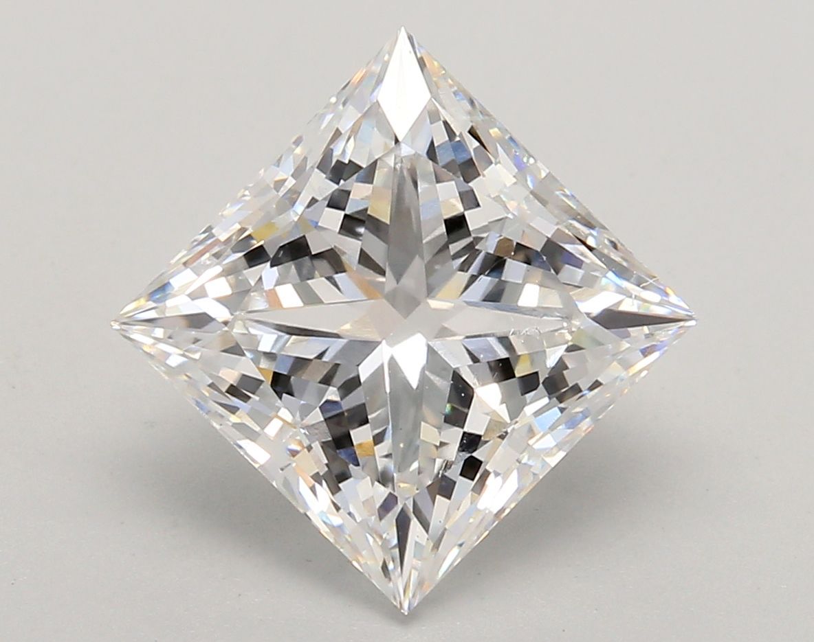 5.07 ct. princess Lab Grown Diamond front image