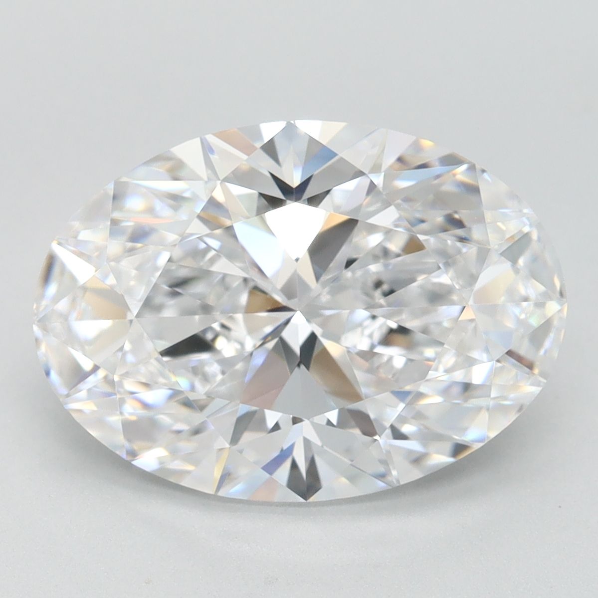 4.07 ct. oval Lab Grown Diamond front image