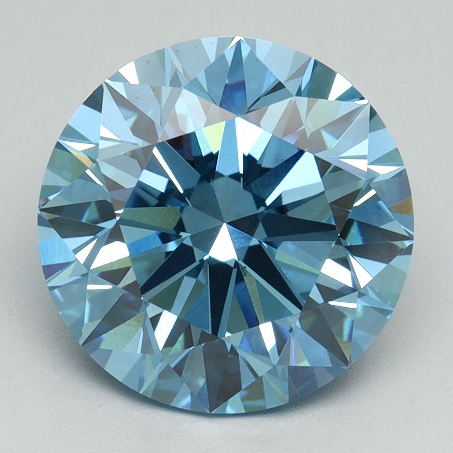 4.10 ct. round Lab Grown Diamond front image