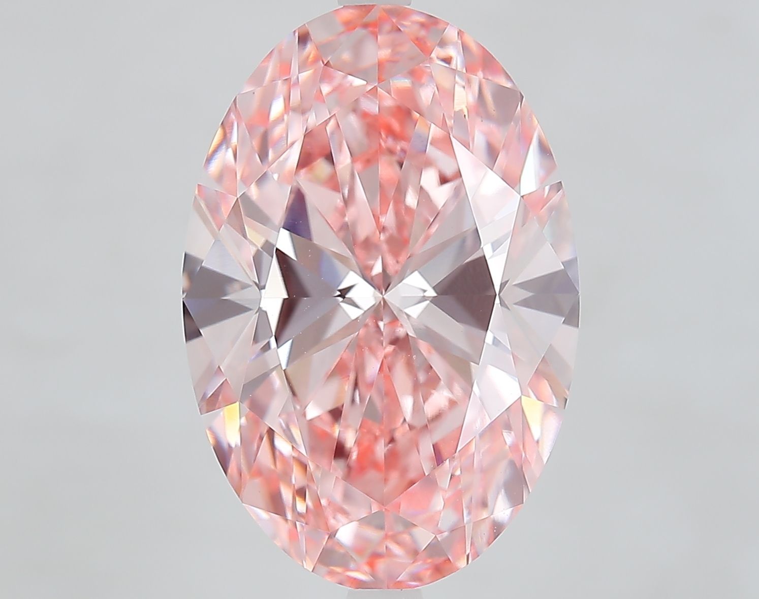 8.87 ct. oval Lab Grown Diamond front image