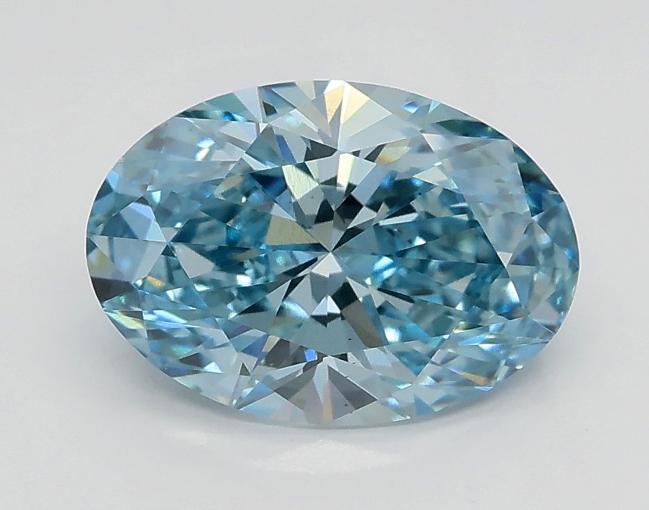 1.77 ct. oval Lab Grown Diamond front image