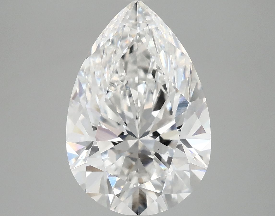 4.06 ct. pear Lab Grown Diamond front image
