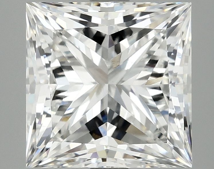 4.05 ct. princess Lab Grown Diamond front image