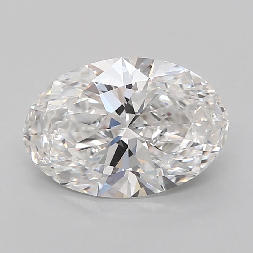 3.05 ct. oval Lab Grown Diamond front image