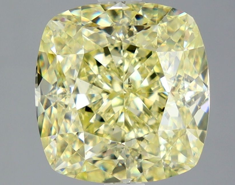 3.04 Carat Cushion brilliant Diamond Fancy SI1