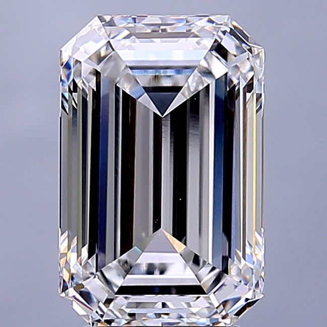 3.65 ct. emerald Lab Grown Diamond front image