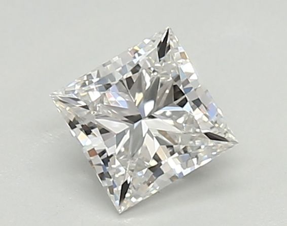 0.58 ct. princess Lab Grown Diamond front image