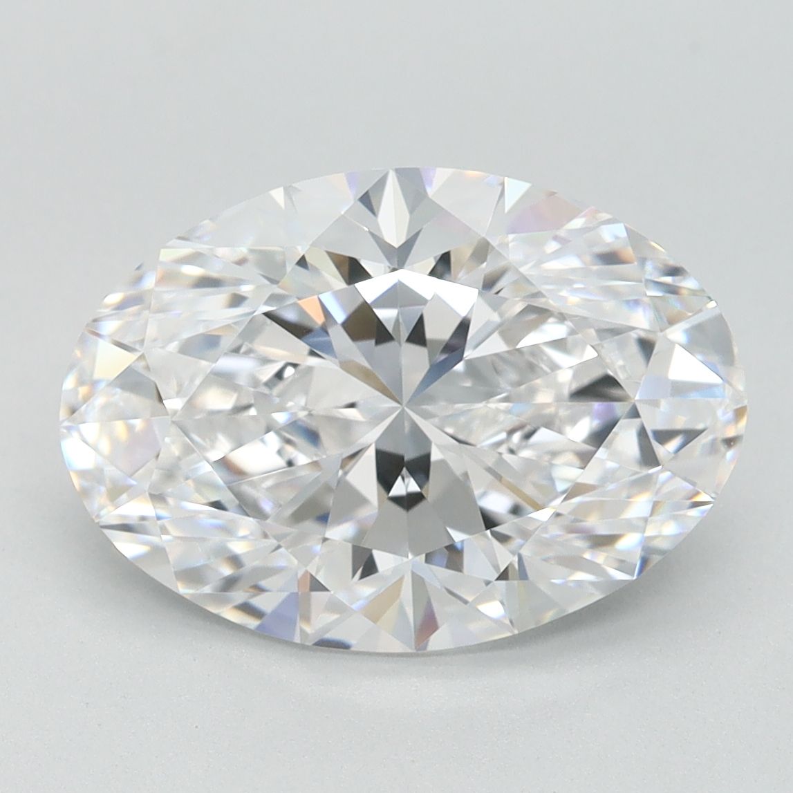 3.18 ct. oval Lab Grown Diamond front image
