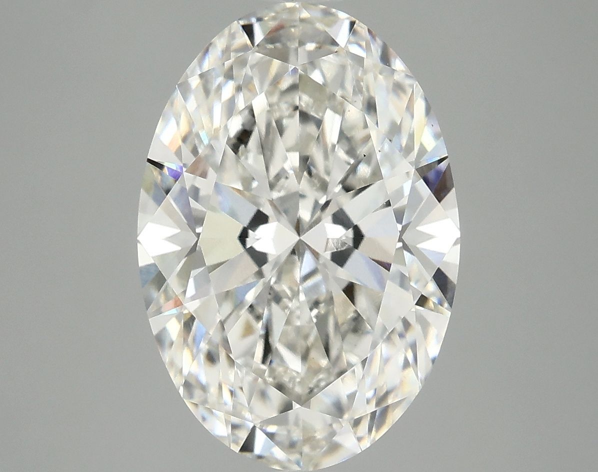 3.93 ct. oval Lab Grown Diamond front image