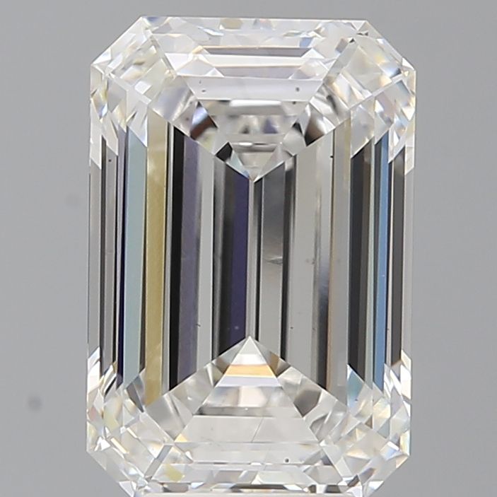 5.10 ct. emerald Lab Grown Diamond front image