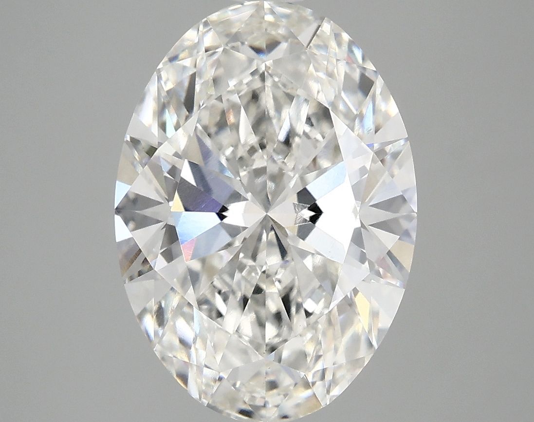 4.04 ct. oval Lab Grown Diamond front image