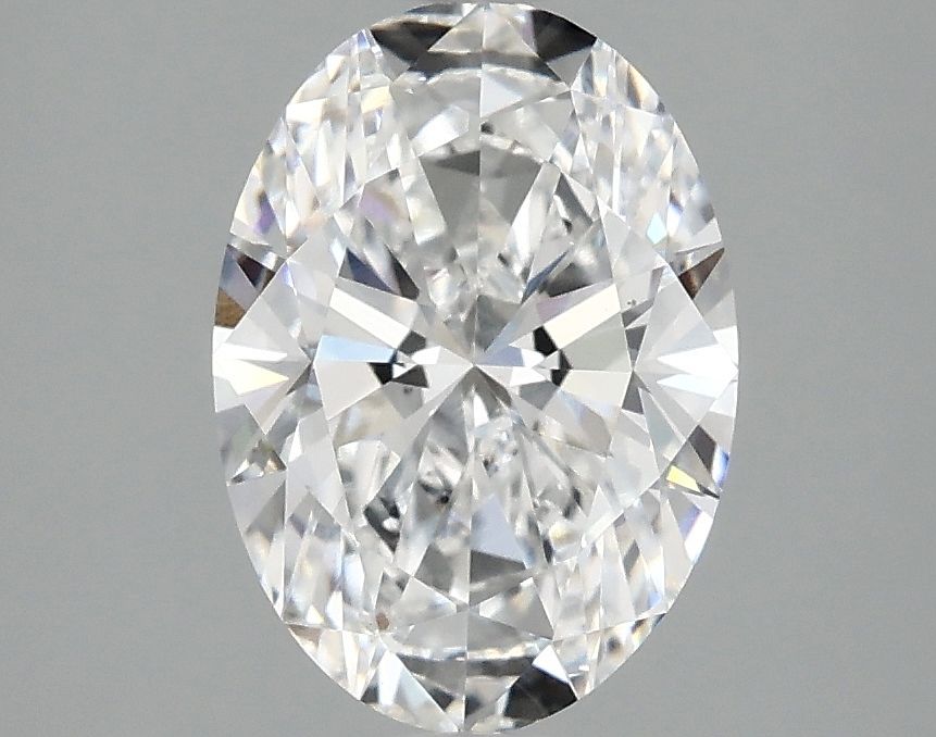 2.00 ct. oval Lab Grown Diamond front image