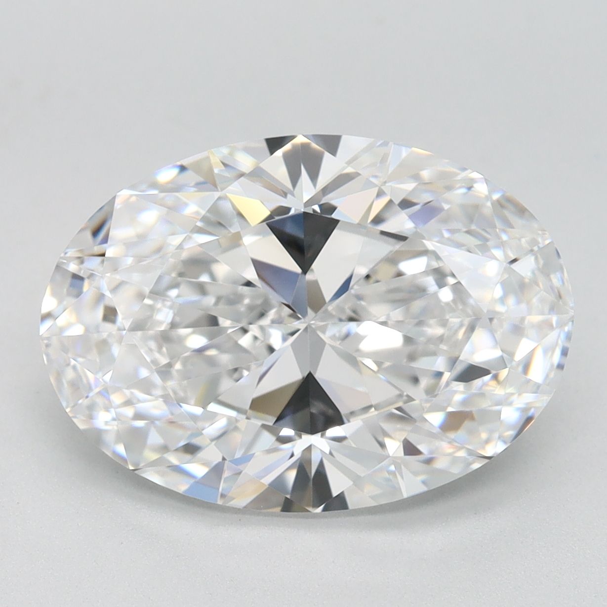 4.02 ct. oval Lab Grown Diamond front image
