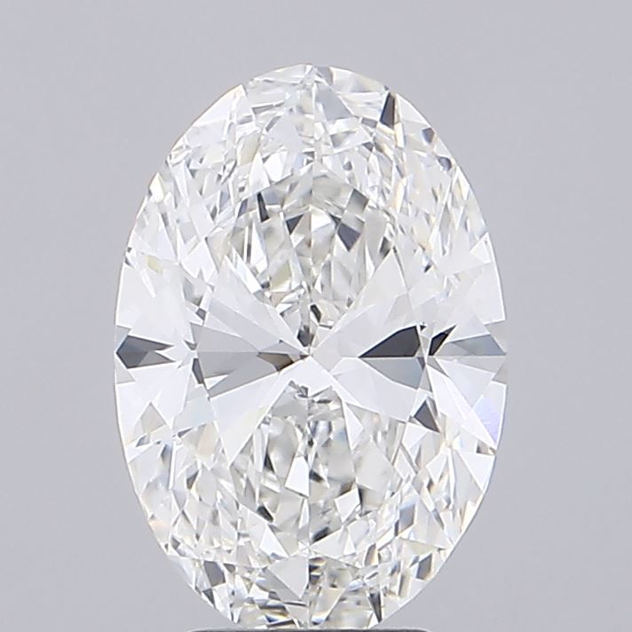 4.03 ct. oval Lab Grown Diamond front image