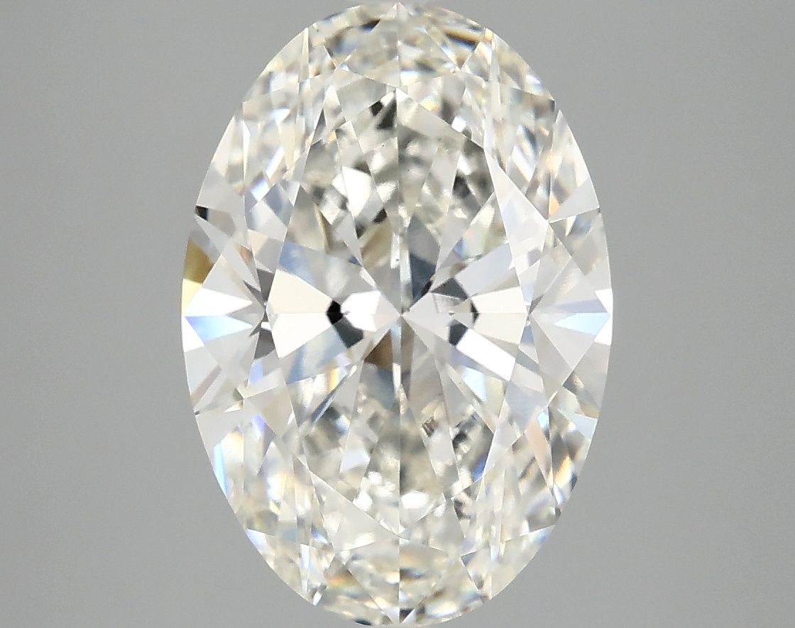 4.02 ct. oval Lab Grown Diamond front image