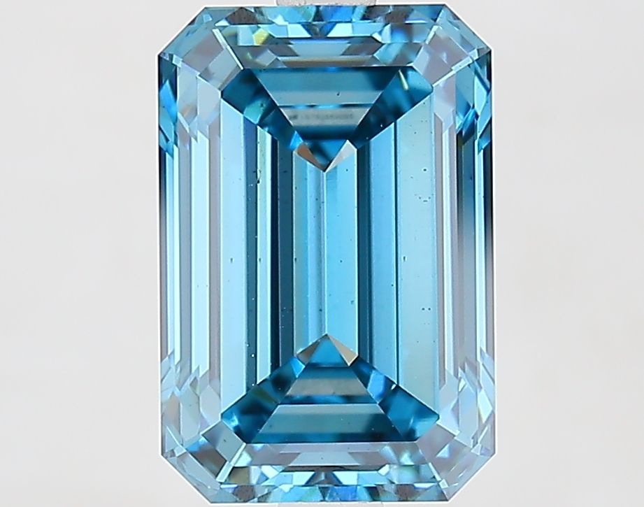 dimend SCAASI 3.61 Carat Blue-VS2 Ideal Emerald Cut Diamond
