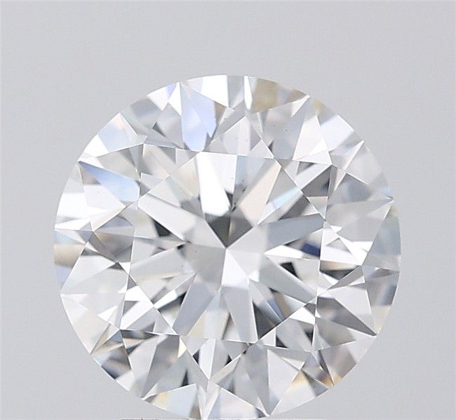 2.70 ct. round Lab Grown Diamond front image