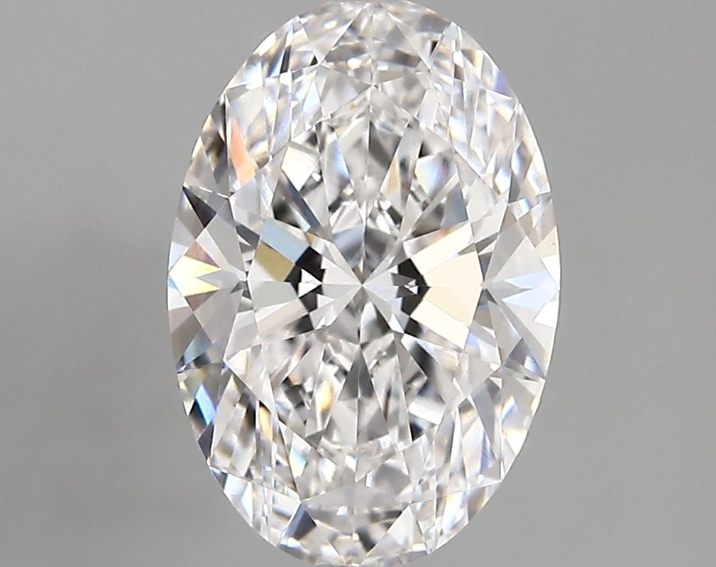 2.82 ct. oval Lab Grown Diamond front image