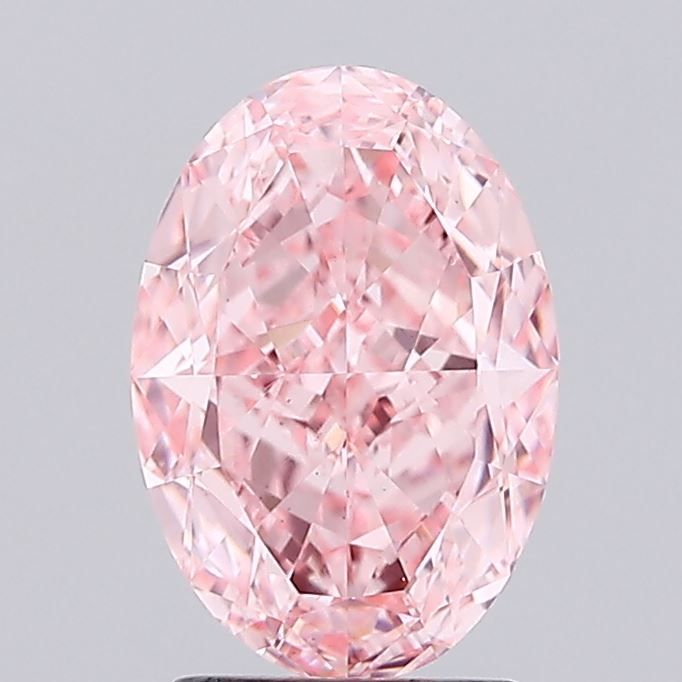 3.09 ct. oval Lab Grown Diamond front image