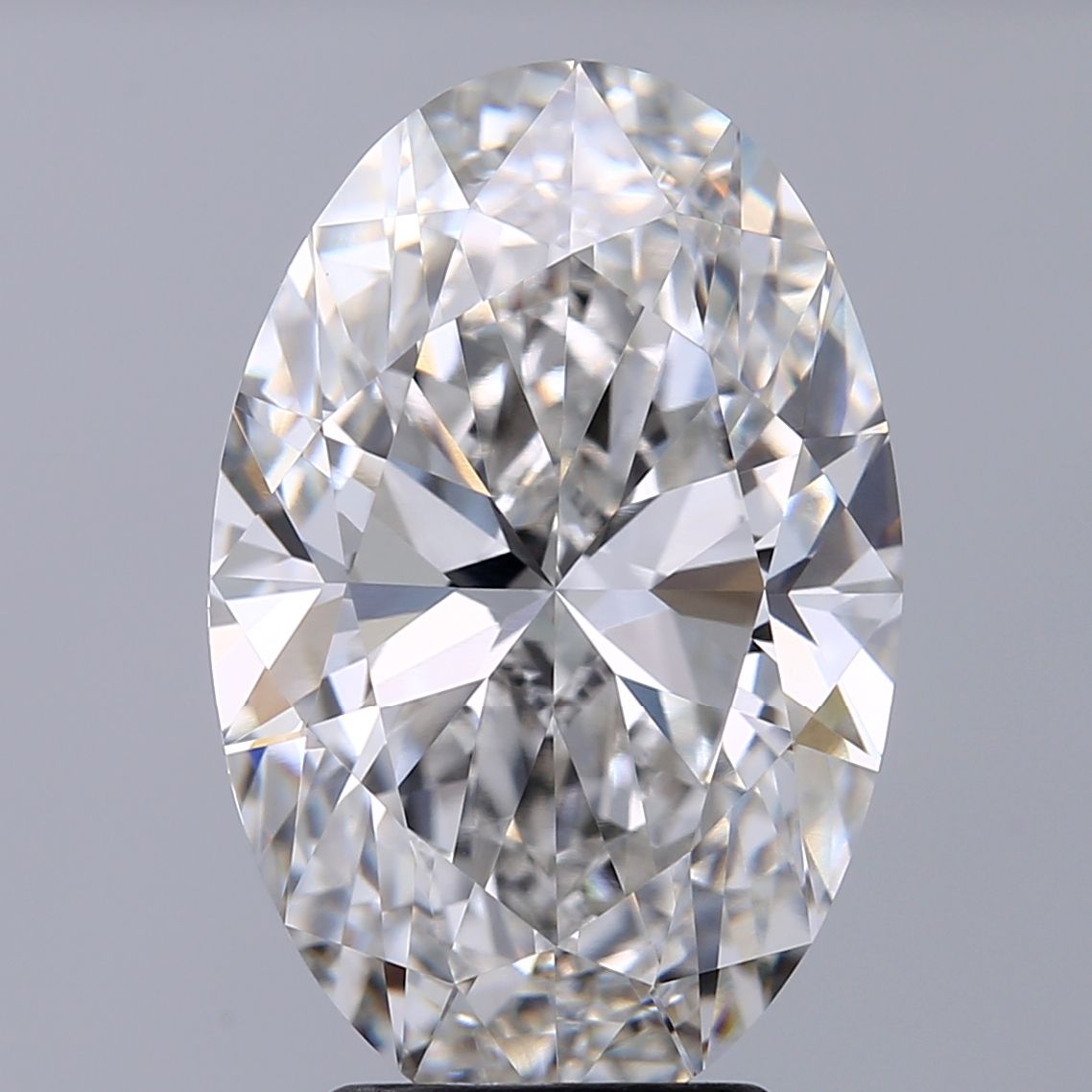 3.74 ct. oval Lab Grown Diamond front image