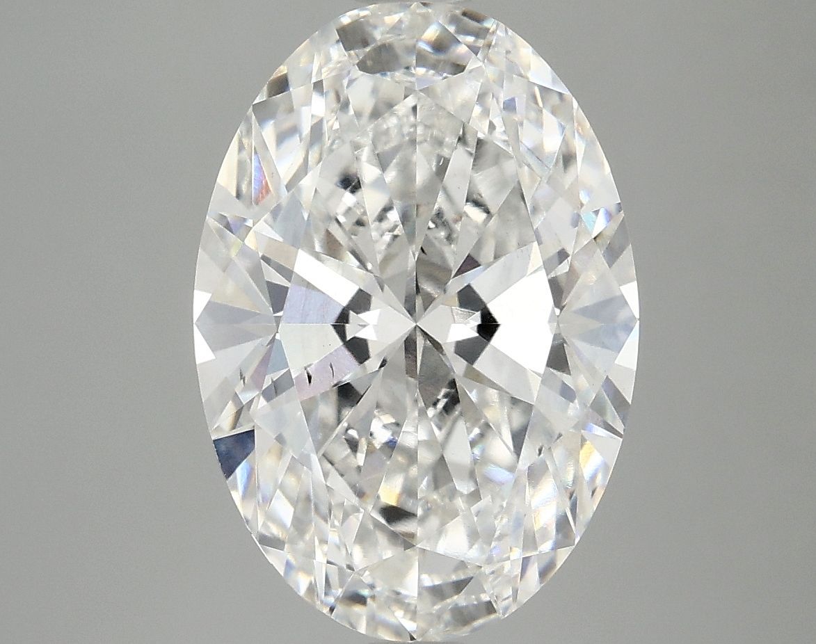5.00 ct. oval Lab Grown Diamond front image