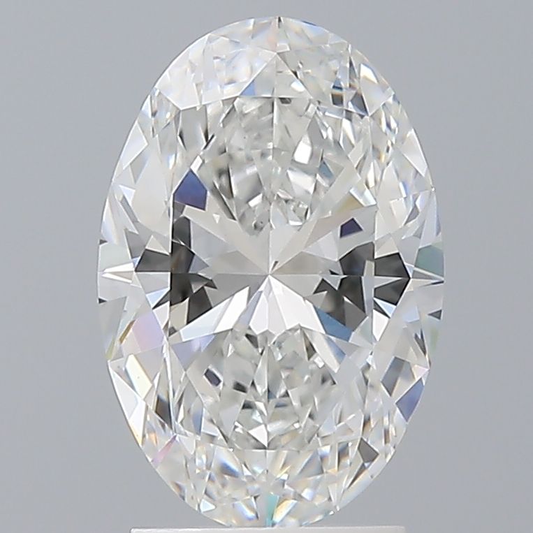 2.54 ct. oval Lab Grown Diamond front image
