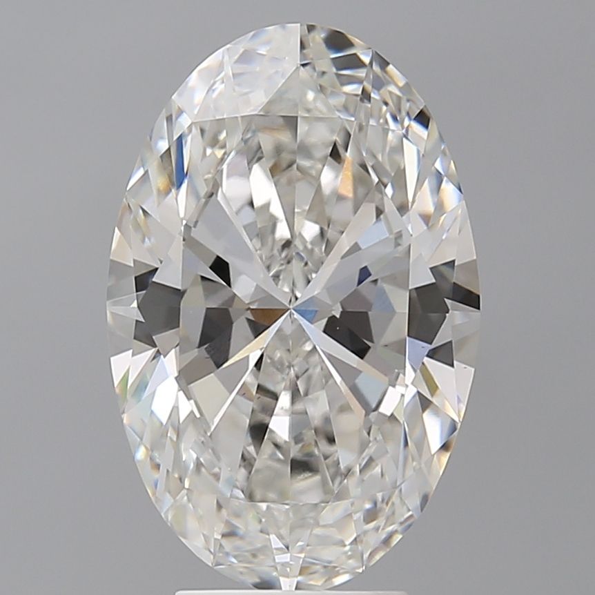 5.01 ct. oval Lab Grown Diamond front image