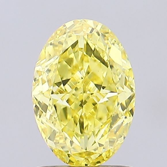 1.35 ct. oval Lab Grown Diamond front image