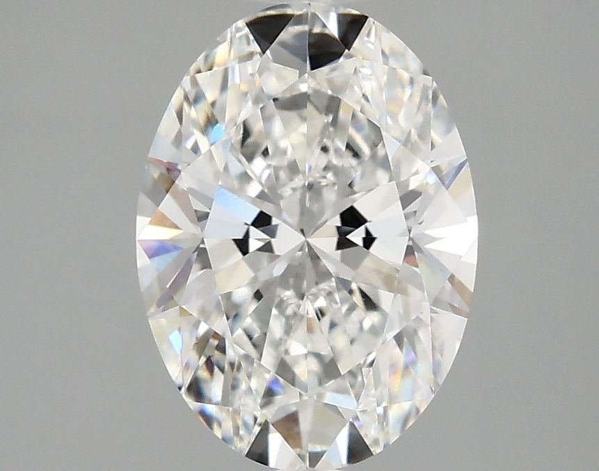 2.10 ct. oval Lab Grown Diamond front image