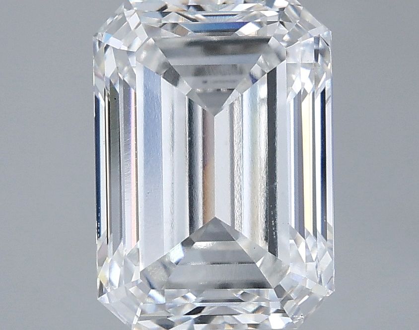 3.70 ct. emerald Lab Grown Diamond front image