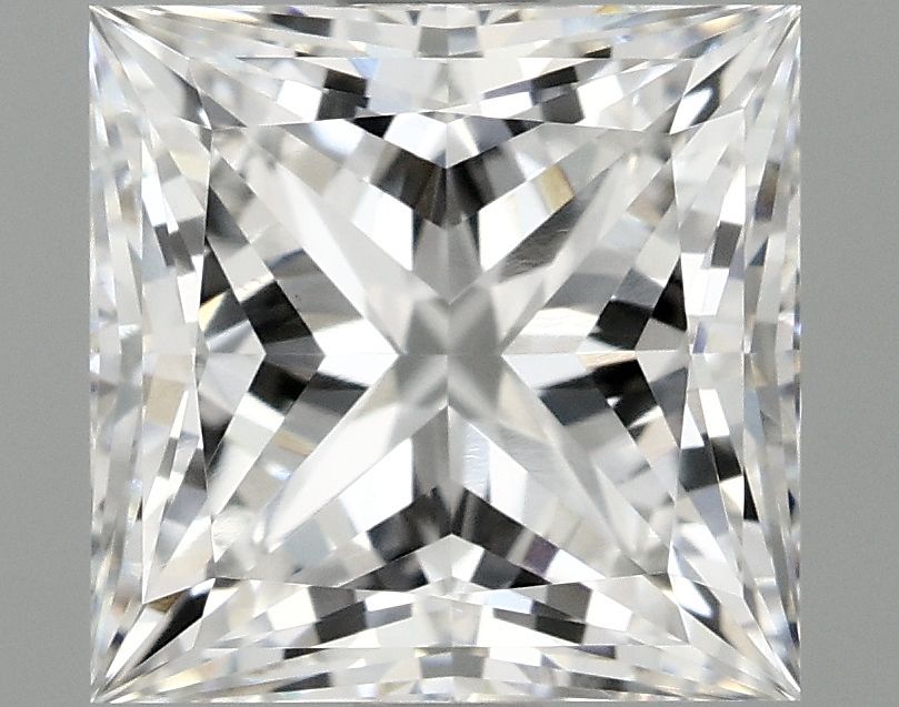 2.10 ct. princess Lab Grown Diamond front image